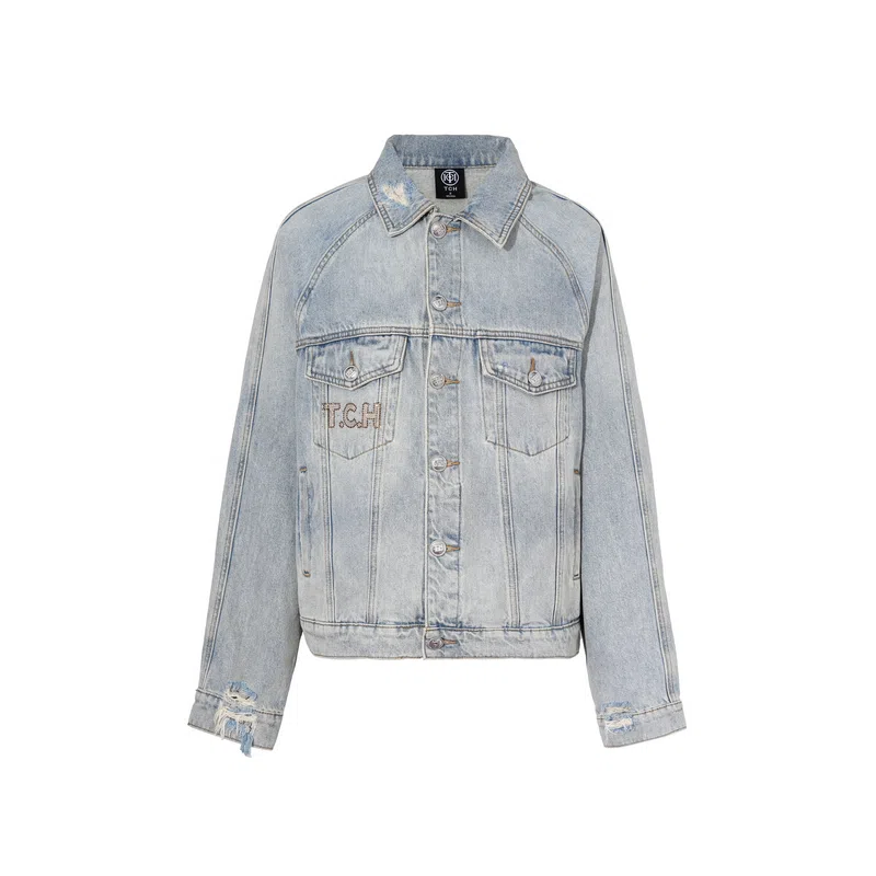TCH Vintage Loose Denim Jacket
