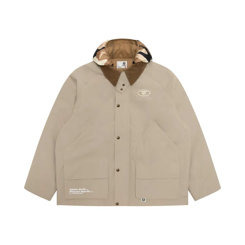 Aape FW25 Embroidered Down Jacket Set