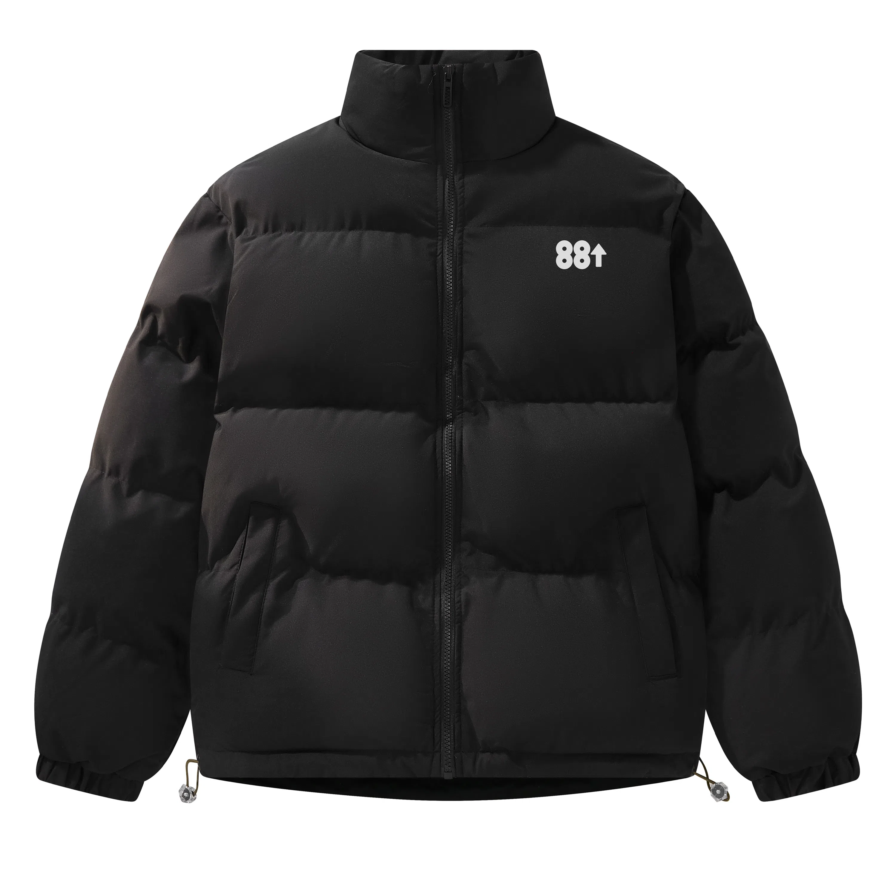 88rising Basic 3M Reflective Logo Puffer Jacket