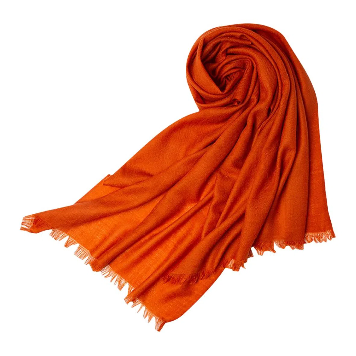 红豆 简约纯色轻盈舒适保暖时尚百搭 羊毛 绒线围巾 男女同款情侣款