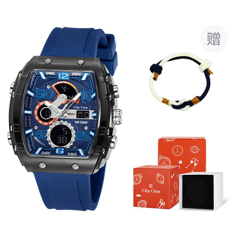 Clip Clop Dual Display Black