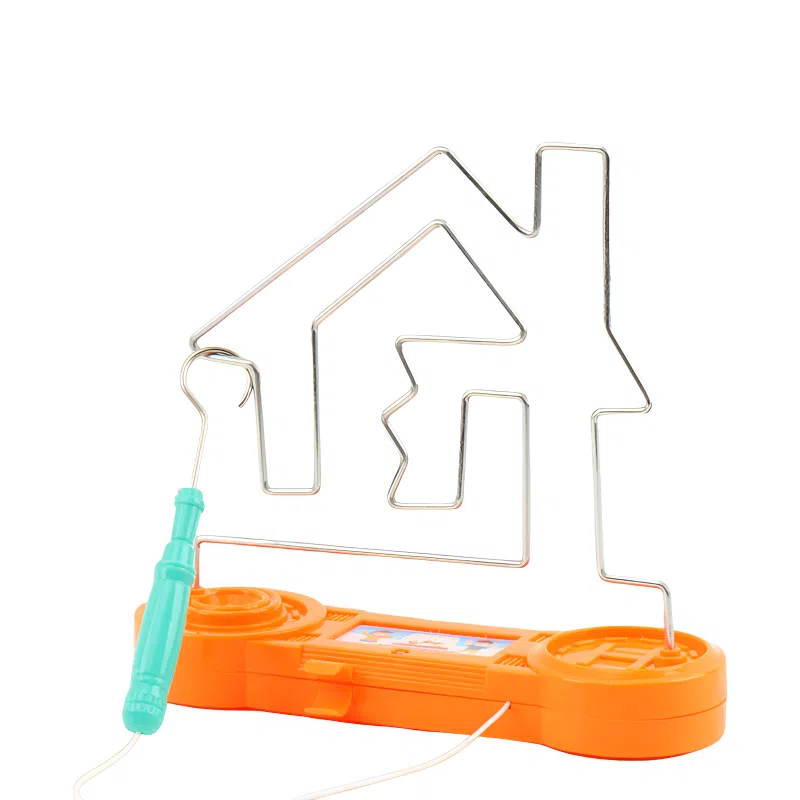 图米鱼 创意益智电碰火线迷宫 早教教具