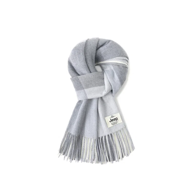 Jeep Colorblock Plaid Scarf