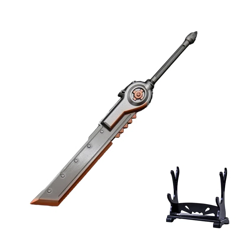 欧洛伊 机甲大刀 炫酷帅气近战武器游戏道具收藏级工艺品 可收藏把玩不可开刃 其他静态模型