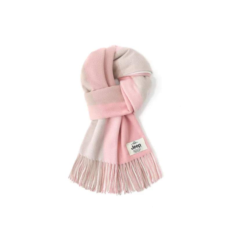 Jeep Colorblock Plaid Scarf