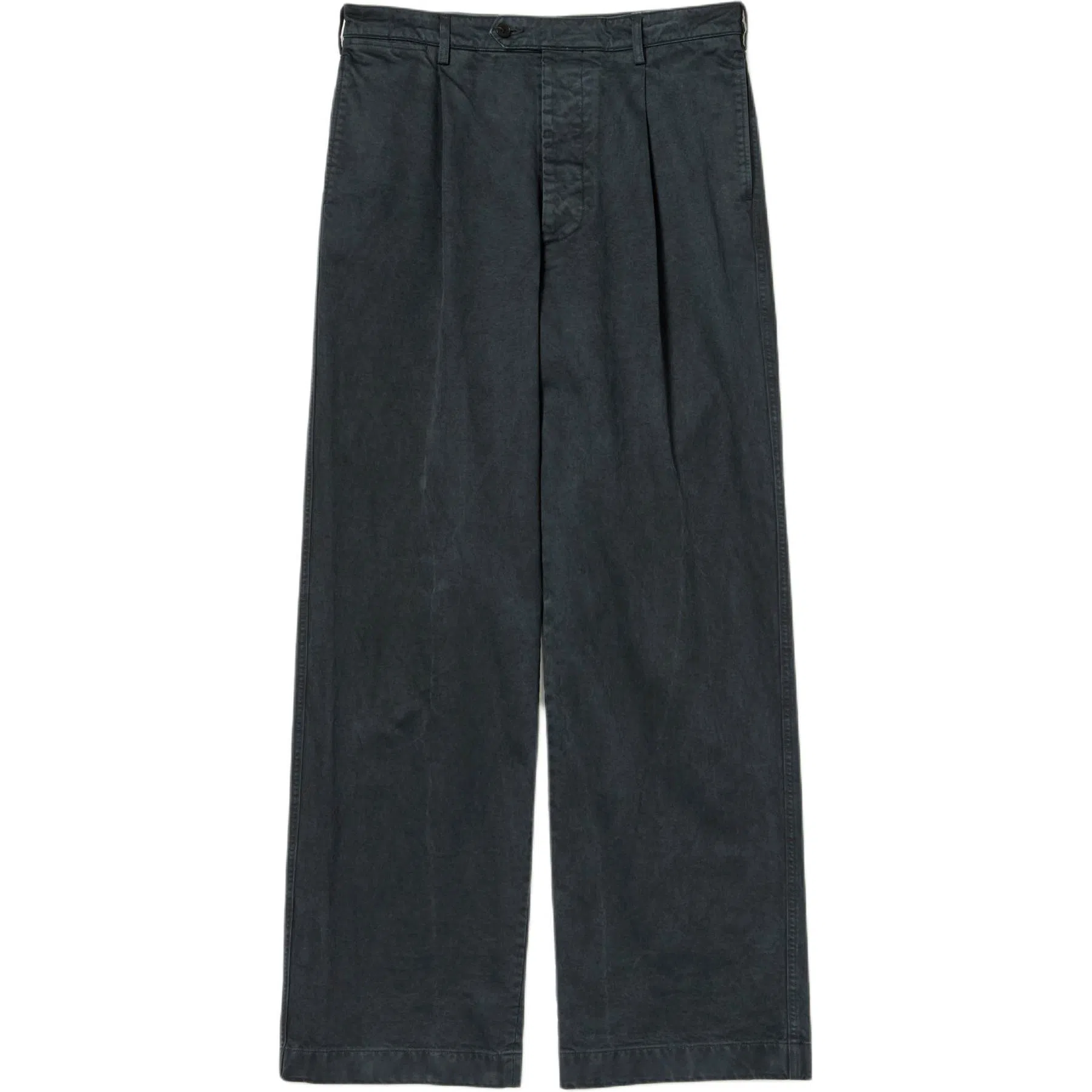 Auralee FW25 PRODUCT DYED FINX CHINO ONE-TUCK PANTS