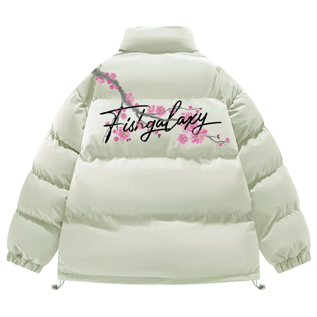 FISHGALAXY Basic Logo Floral Jacket