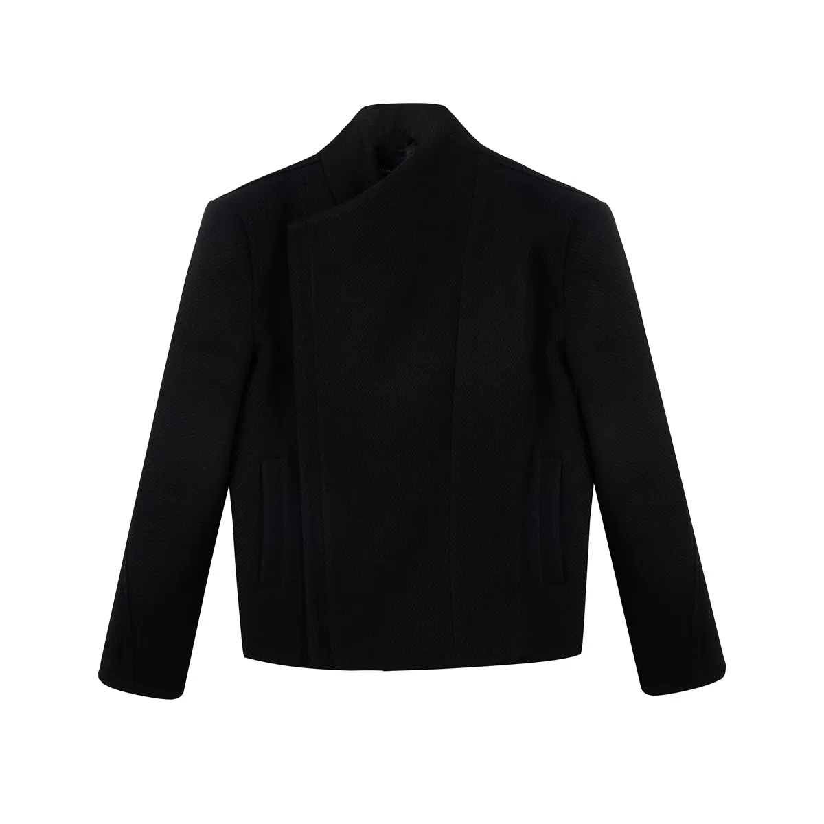 FRKM Deconstructed Wool Jacket V-Neck