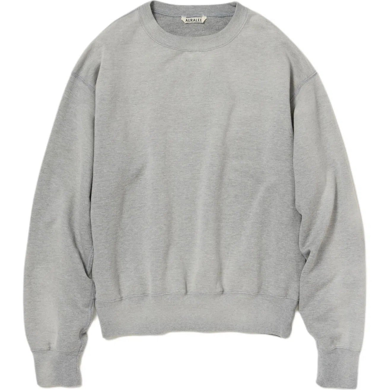 Auralee FW25 PRODUCT DYED PIMA LIGHT SWEAT PO T