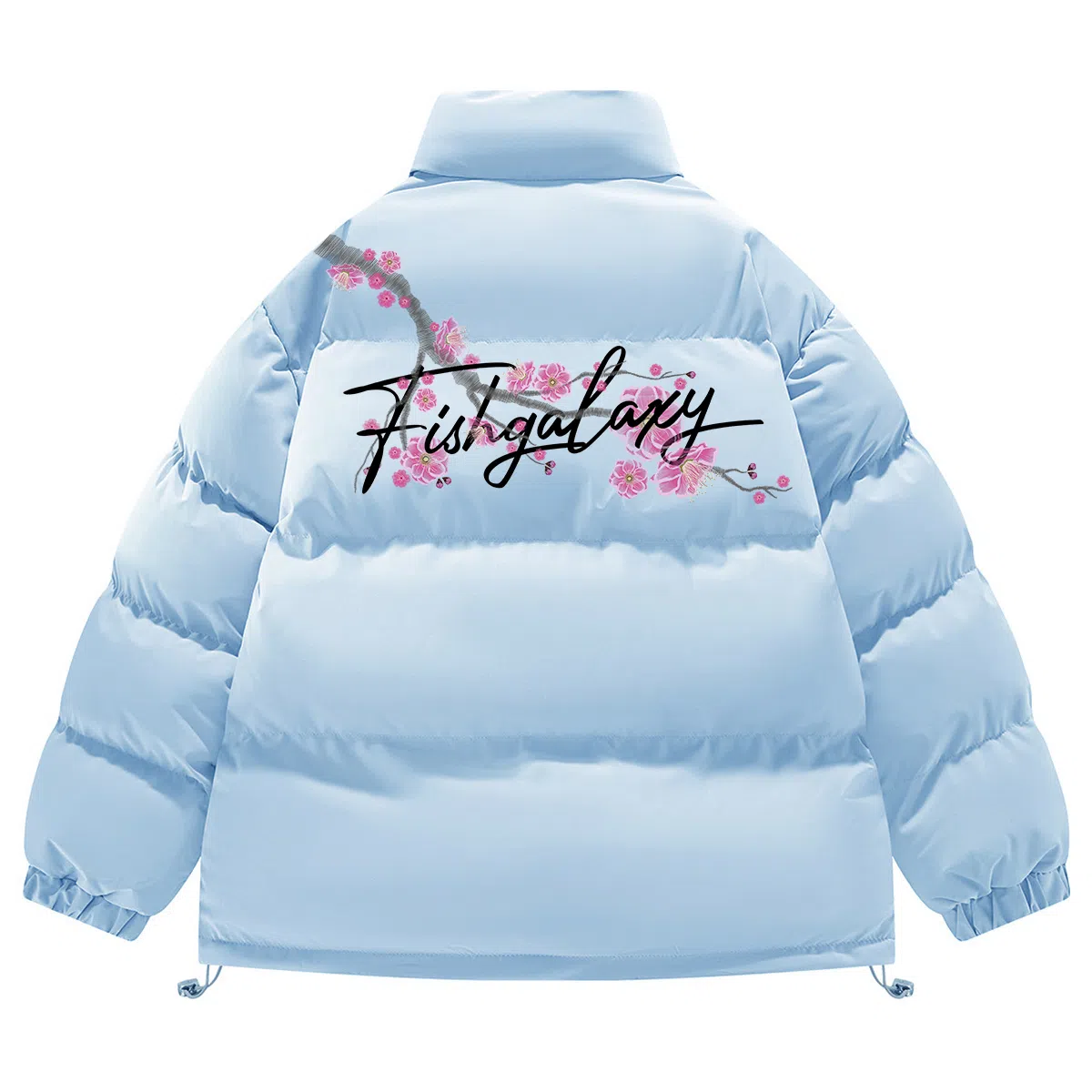 FISHGALAXY Basic Logo Floral Jacket