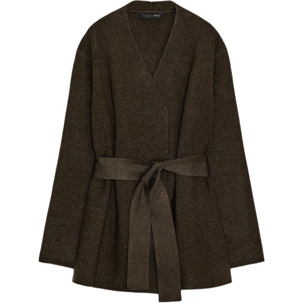 ZARA V-Neck Knit Sweater