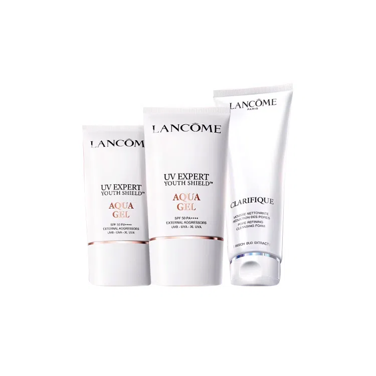 兰蔻 高倍守护护肤套装 滋润清洁