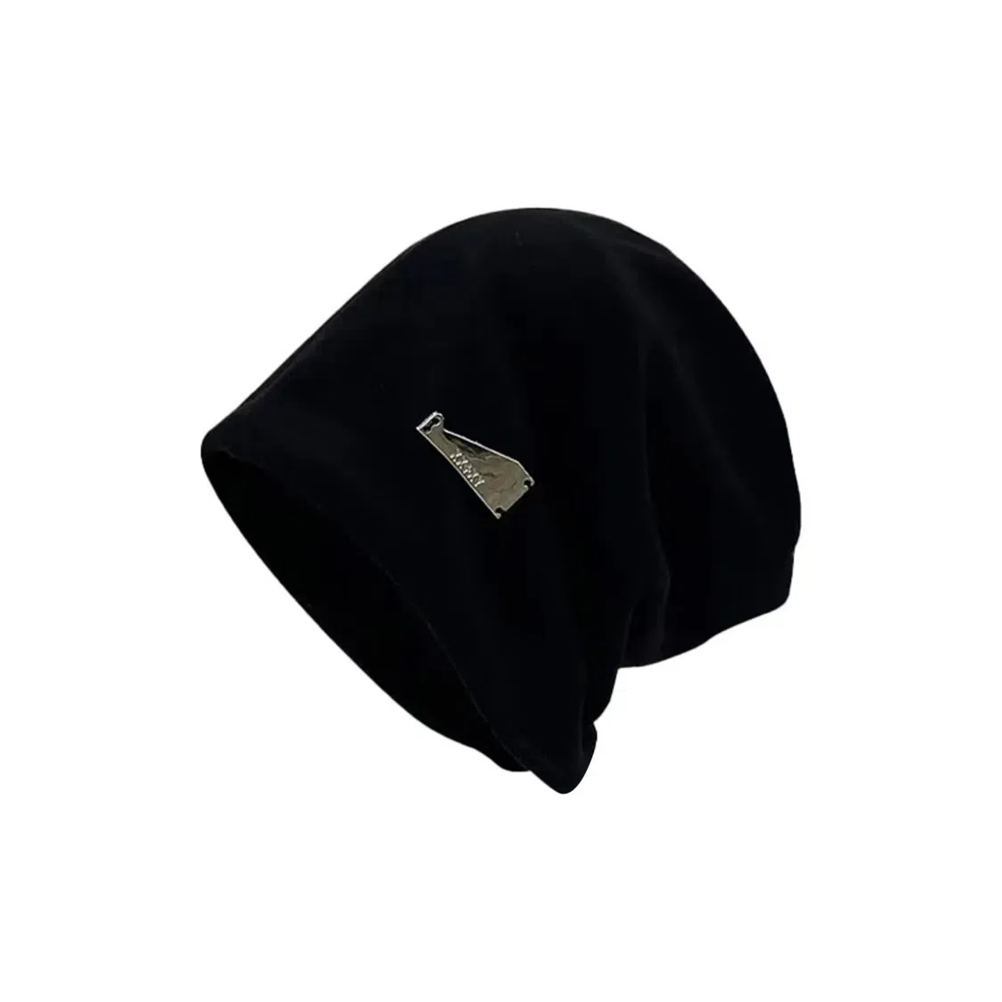 恩僾德 慵懒风大头围堆堆帽女秋冬季小众高颜值显脸小时尚护耳月子帽冷帽加大加宽包头帽 涤纶 帽子 男女同款情侣款