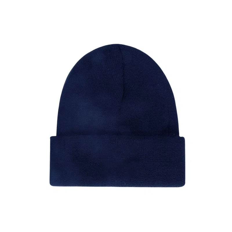 艾佳微 软糯复古休闲时尚百搭毛线秋冬通勤保暖针织帽护耳套头帽户外防风防寒帽潮 腈纶 绒线帽 男女同款情侣款