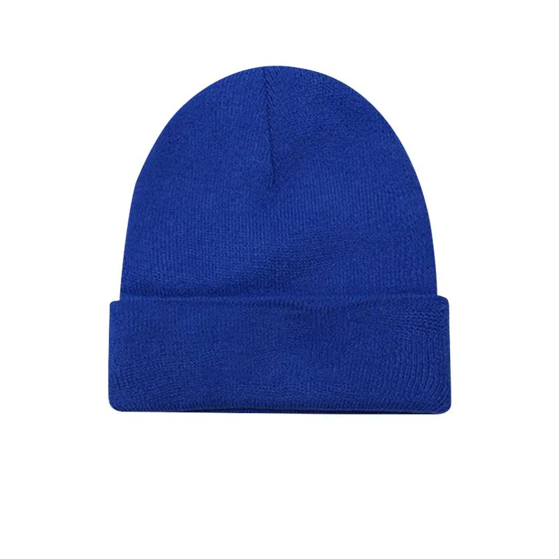 艾佳微 软糯复古休闲时尚百搭毛线秋冬通勤保暖针织帽护耳套头帽户外防风防寒帽潮 腈纶 绒线帽 男女同款情侣款