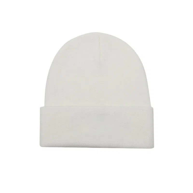 艾佳微 软糯复古休闲时尚百搭毛线秋冬通勤保暖针织帽护耳套头帽户外防风防寒帽潮 腈纶 绒线帽 男女同款情侣款