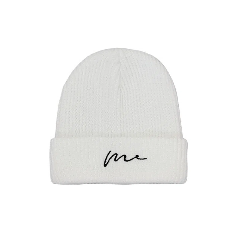 艾佳微 复古休闲时尚百搭毛线秋冬通勤保暖针织帽护耳套头帽户外防风防寒帽潮 腈纶 绒线帽 男女同款情侣款