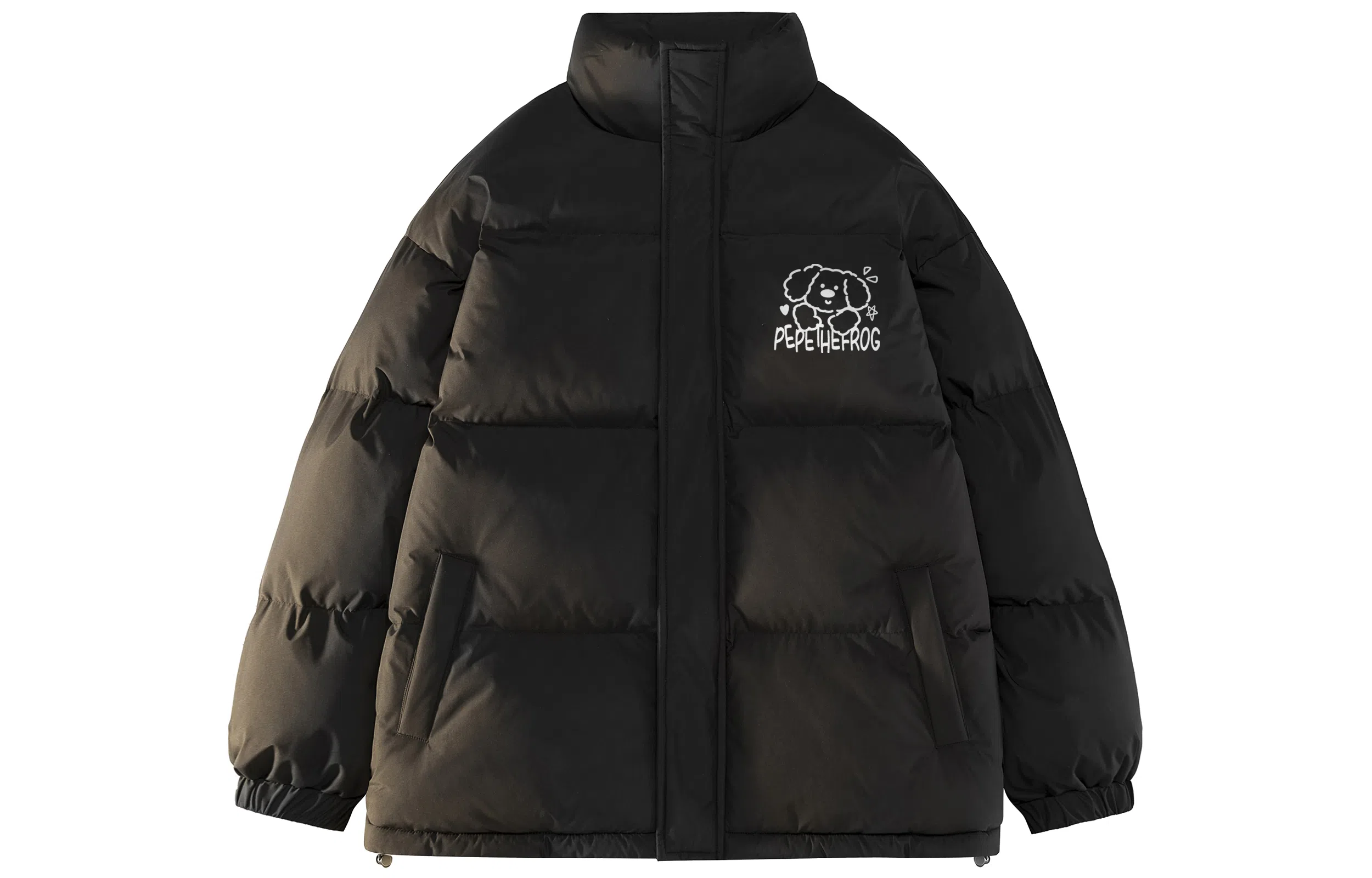 Pepe the Frog Long Sleeve Puffer Jacket