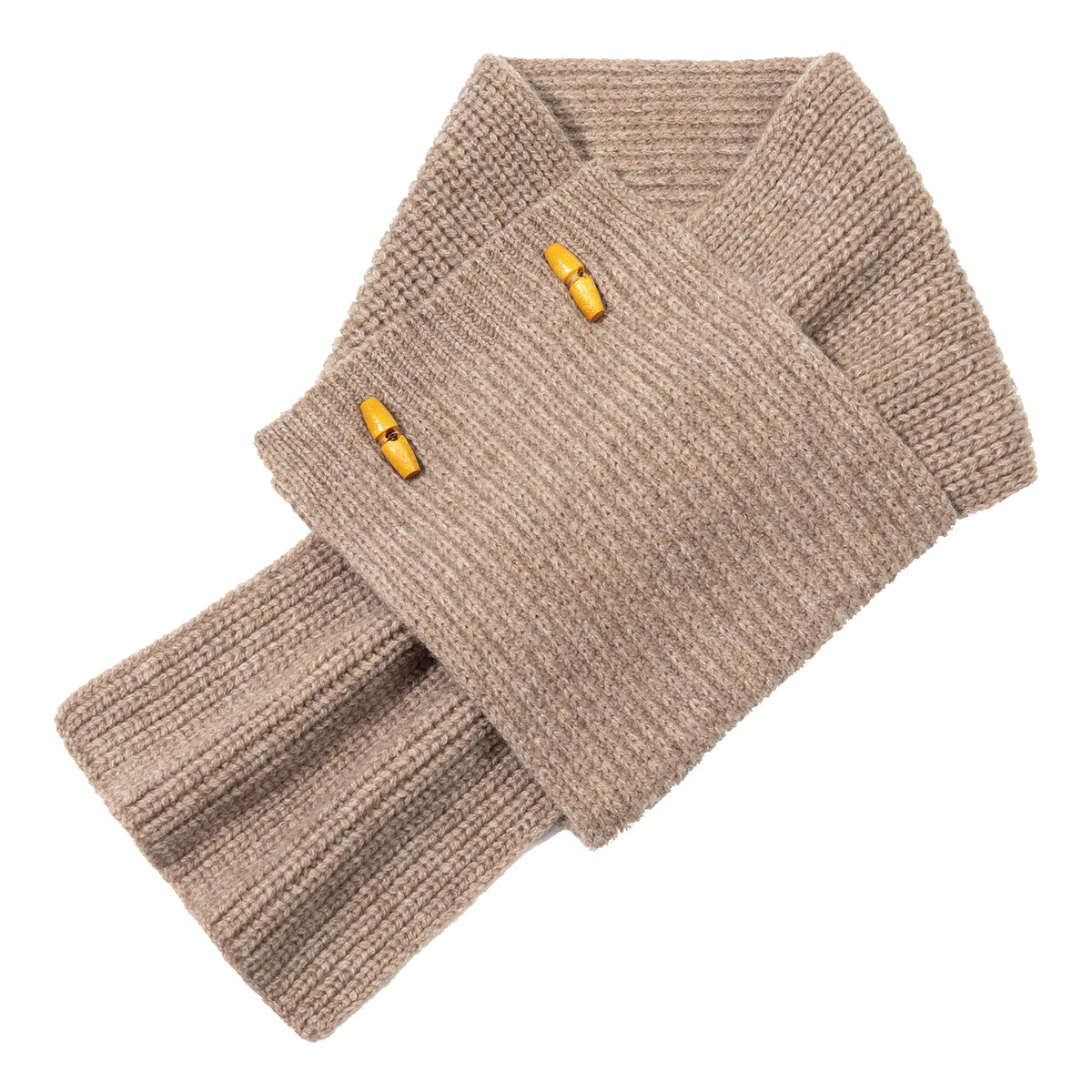 Yimi Huasha Vintage Toggle Wool Neck Warmer