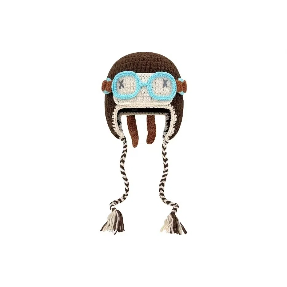 恩僾德 日系可爱针织小众高颜值显脸小保暖骑车小众百搭护耳潮流 聚酯纤维 雷锋帽 男女同款情侣款