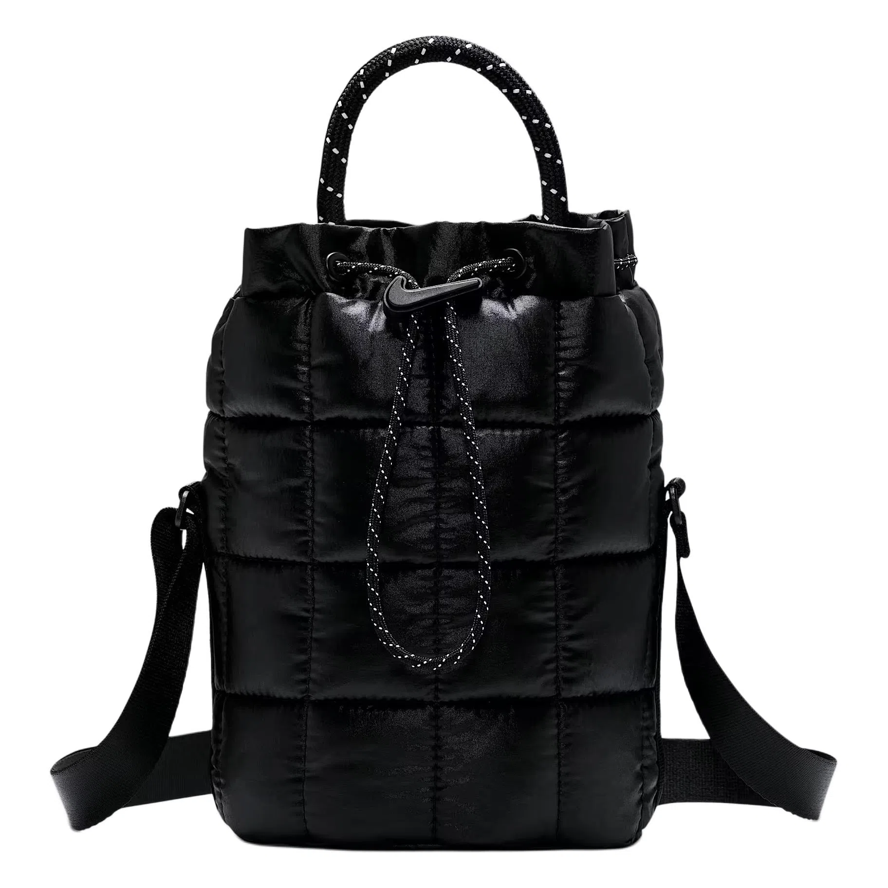 Nike Tote Bag Quilted Nylon Black