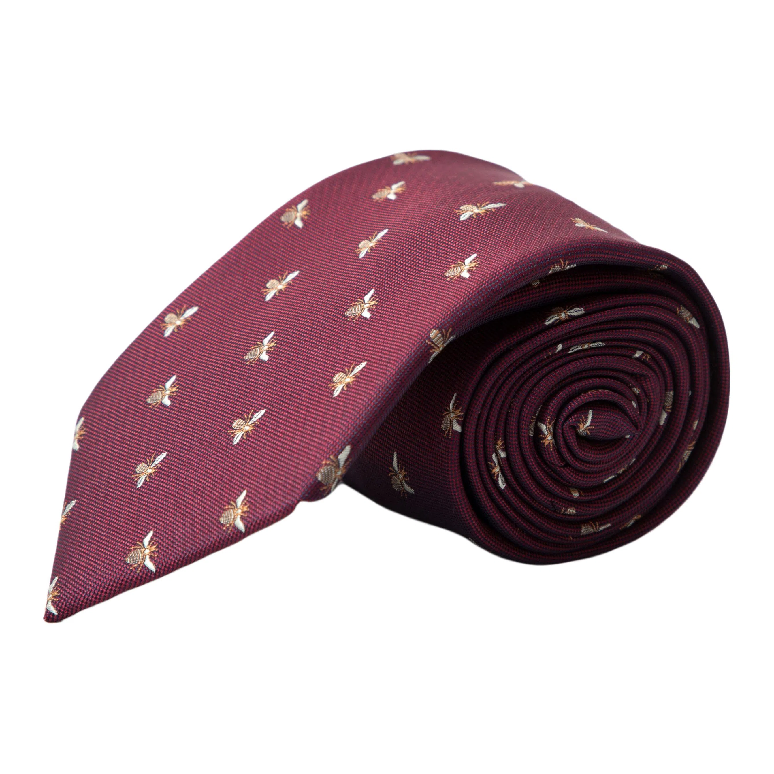 红豆 精致图案 商务独特高端品质经典舒适柔软质感优雅潮流简约设计时尚 涤纶 领带 男款