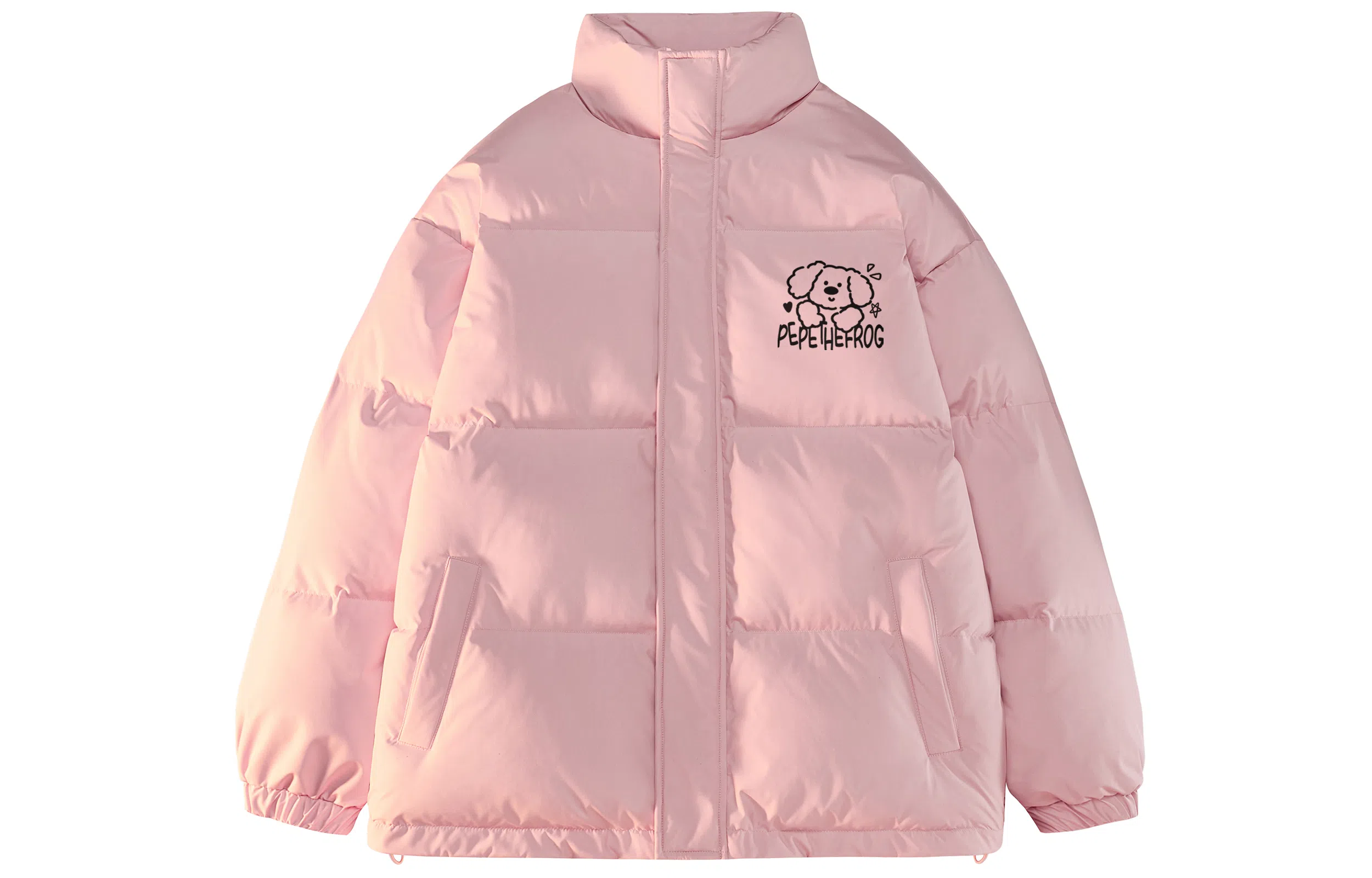 Pepe the Frog Long Sleeve Puffer Jacket