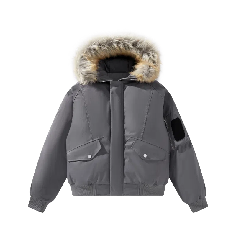 FORHUG Unisex Down Jacket Hooded