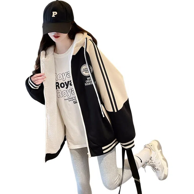 邦固依品 百搭初高中学生小个子棒球服 女款