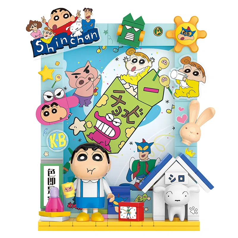 Balody x Crayon Shinchan 185pcs Balody21383