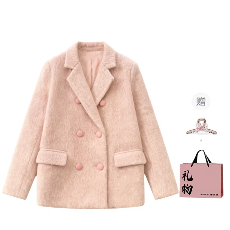 柏黛妃 长袖宽松百搭时尚大衣 女款