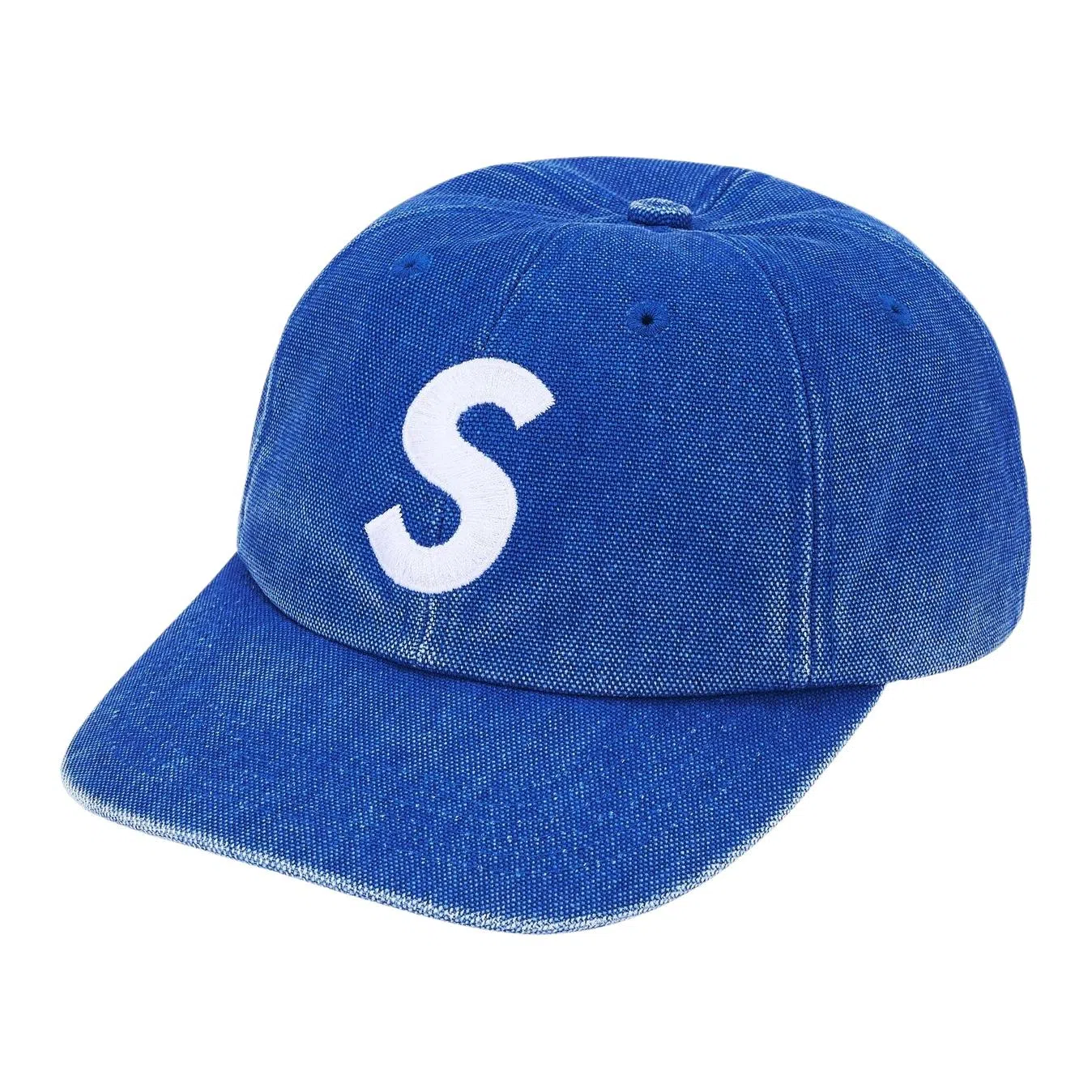 Supreme FW25 Week 6 Pigment Coated Canvas S Logo 6-Panel