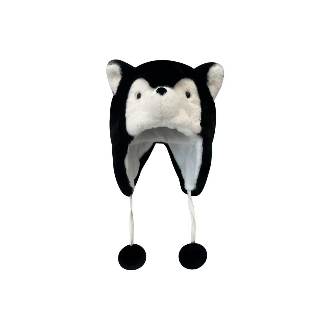 恩僾德 日系可爱卡通小企鹅防寒保暖防风护耳 聚酯纤维 帽子 男女同款情侣款