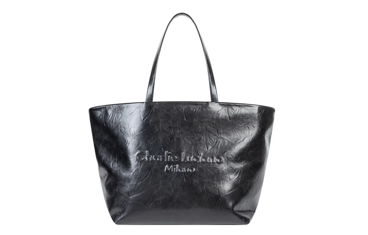 Charlie Luciano Black Tote