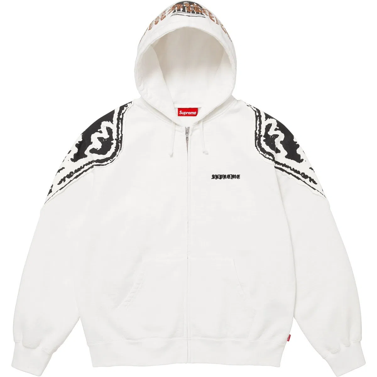 Supreme FW25 Wings Zip Up Hoodie