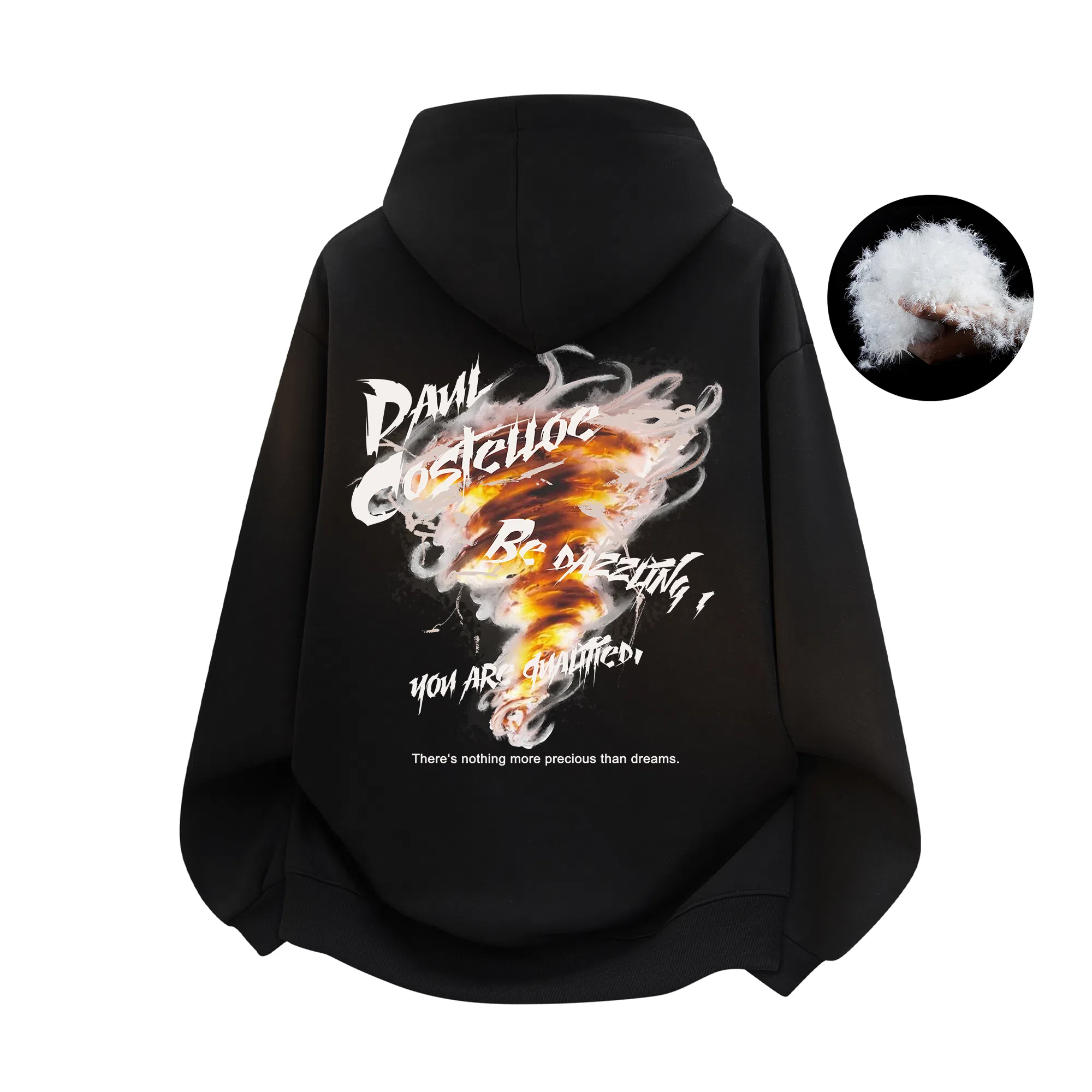 PAUL COSTELLOE Hoodie Down Jacket