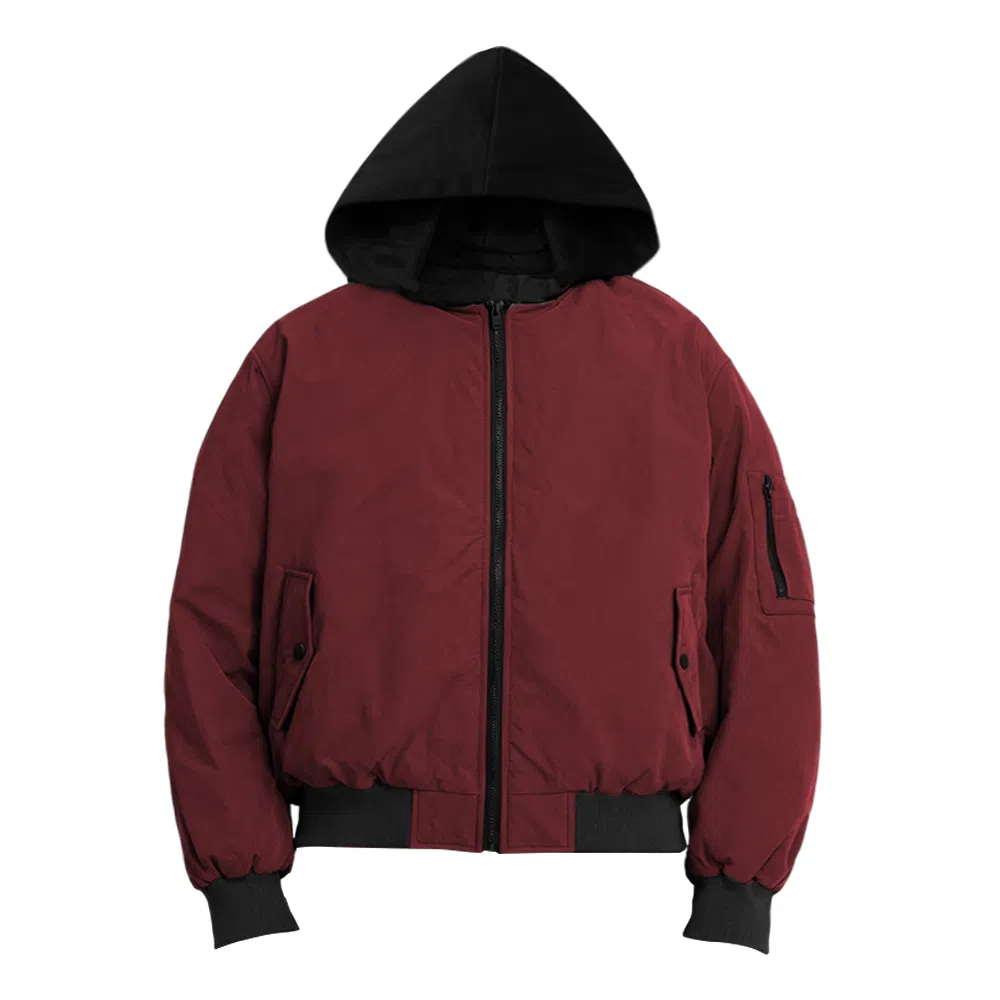 WSRX Vintage Hoodie Down Jacket