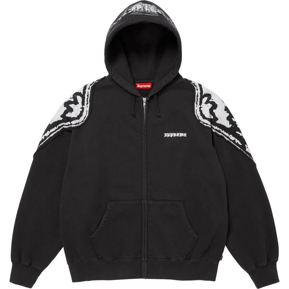 Supreme FW25 Wings Zip Up Hoodie