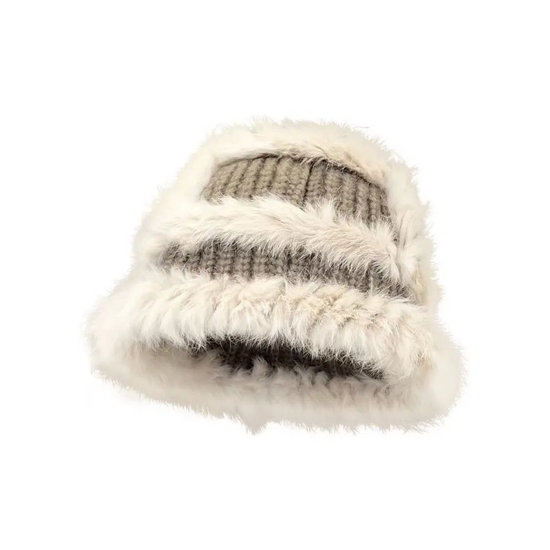 恩僾德 韩版百搭显脸小加厚保暖护耳#好运 马海毛 绒线帽 男女同款情侣款