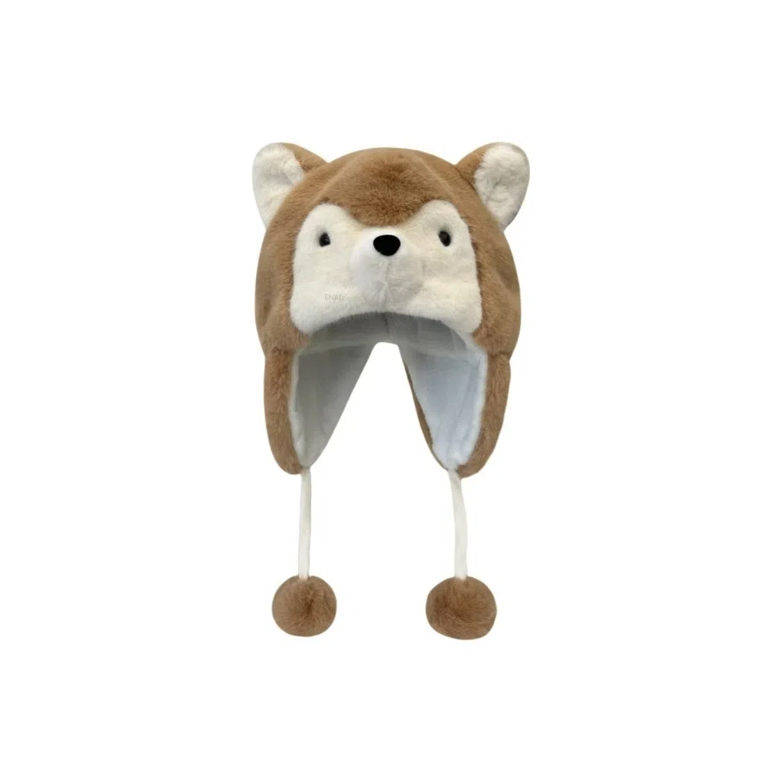 恩僾德 日系可爱卡通小企鹅防寒保暖防风护耳 聚酯纤维 帽子 男女同款情侣款