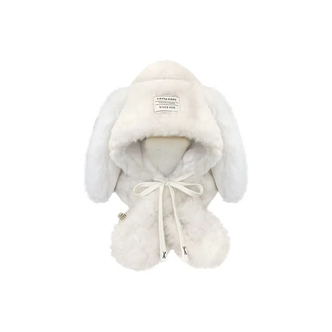 恩僾德 高颜值小众保暖护耳加厚显脸小 聚酯纤维 帽子 男女同款情侣款