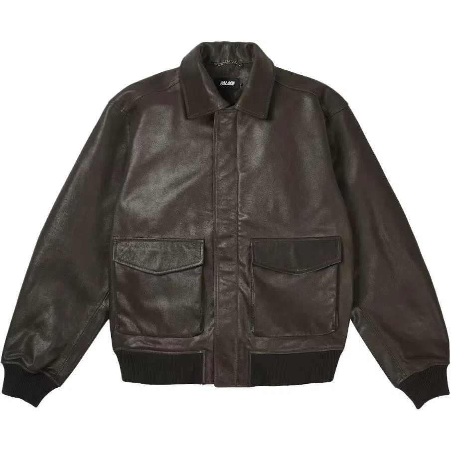 PALACE FW25 SUSANOO LEATHER FLIGHT JACKET DROP1