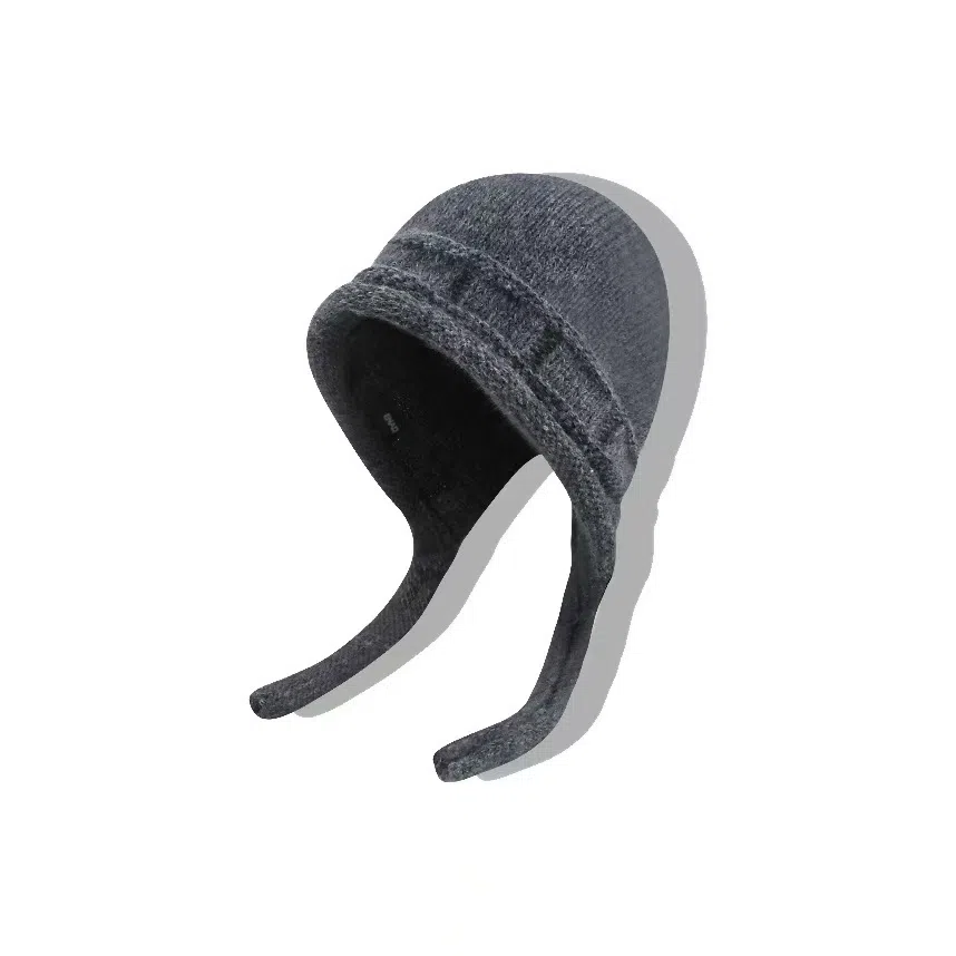 恩僾德 针织绑带包头出游百搭显脸小护耳 聚酯纤维 绒线帽 男女同款情侣款