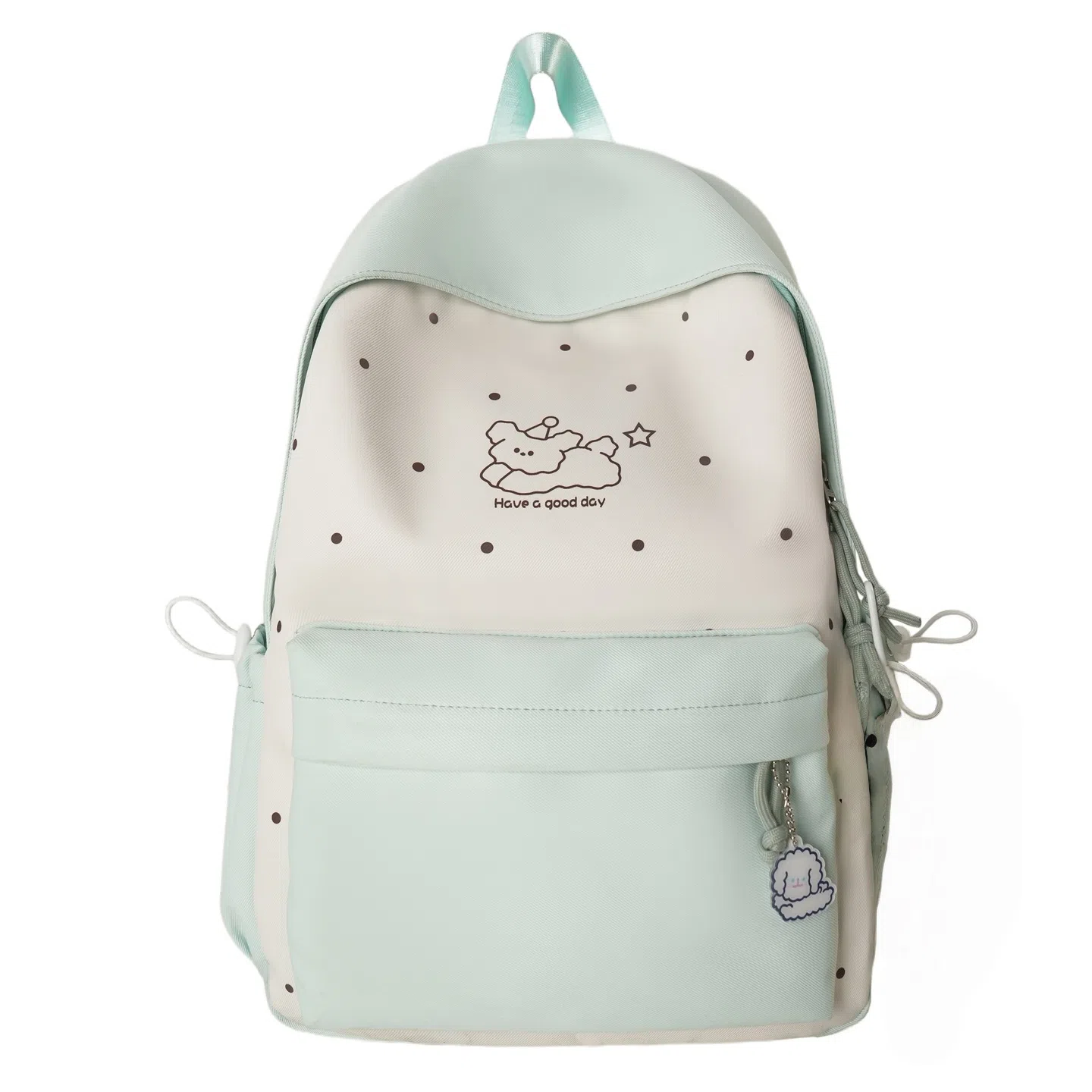 科物酷 小清新百搭设计简约洋气个性高级感通勤 尼龙 双肩包 常规 男女同款情侣款 多色