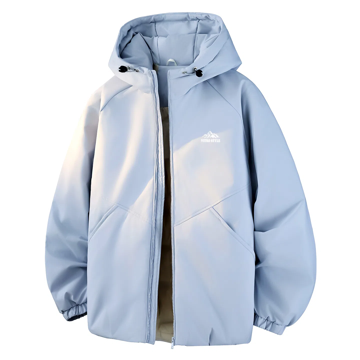 vitro 3D Snow Mountain Down Hoodie