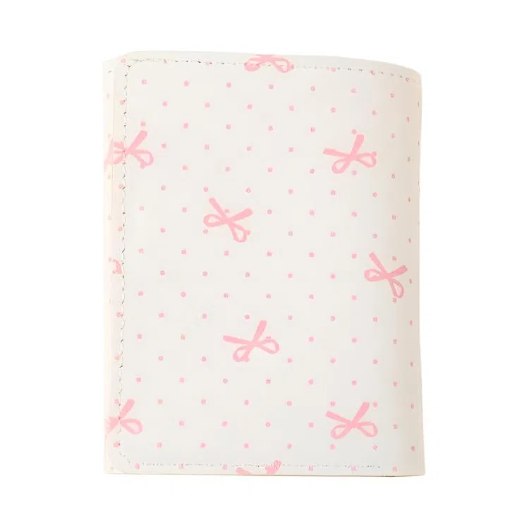 掐尖 蝴蝶小清新时尚潮流百搭 皮革拼涤纶 钱包 常规 女款 多色