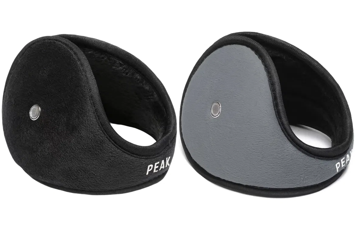 匹克 防风防寒加绒保暖耳夹扩音轻盈舒适不勒头 聚酯纤维 耳罩 男女同款情侣款