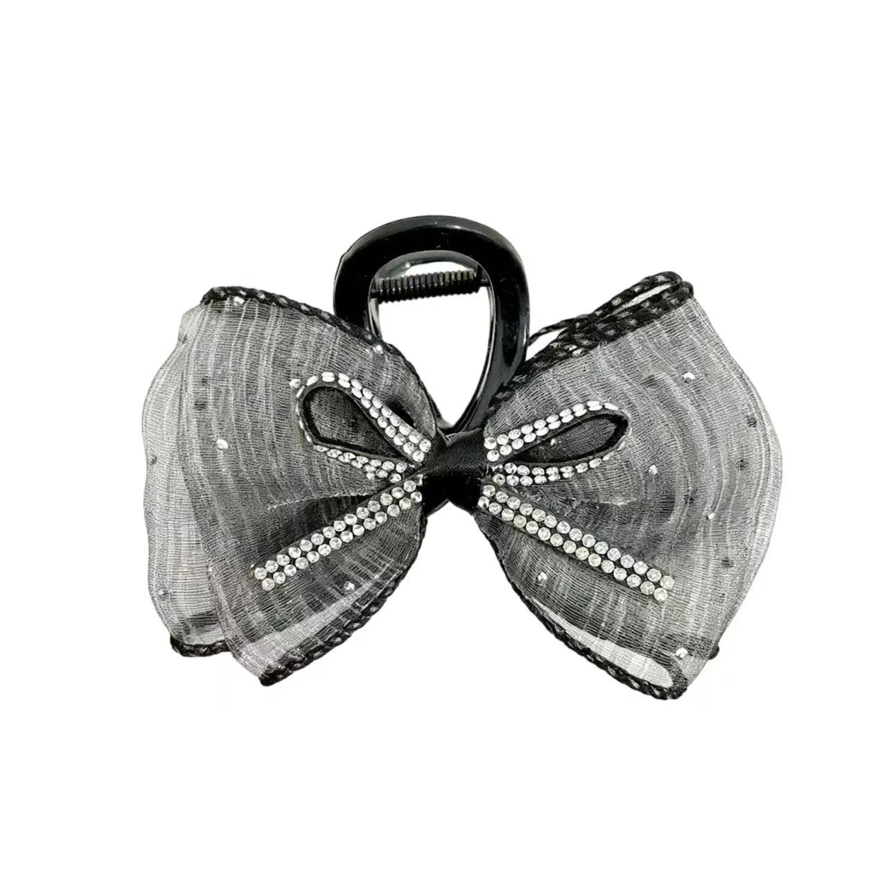 希铃 精致优雅蝴蝶结 气质 网纱 发夹 女款