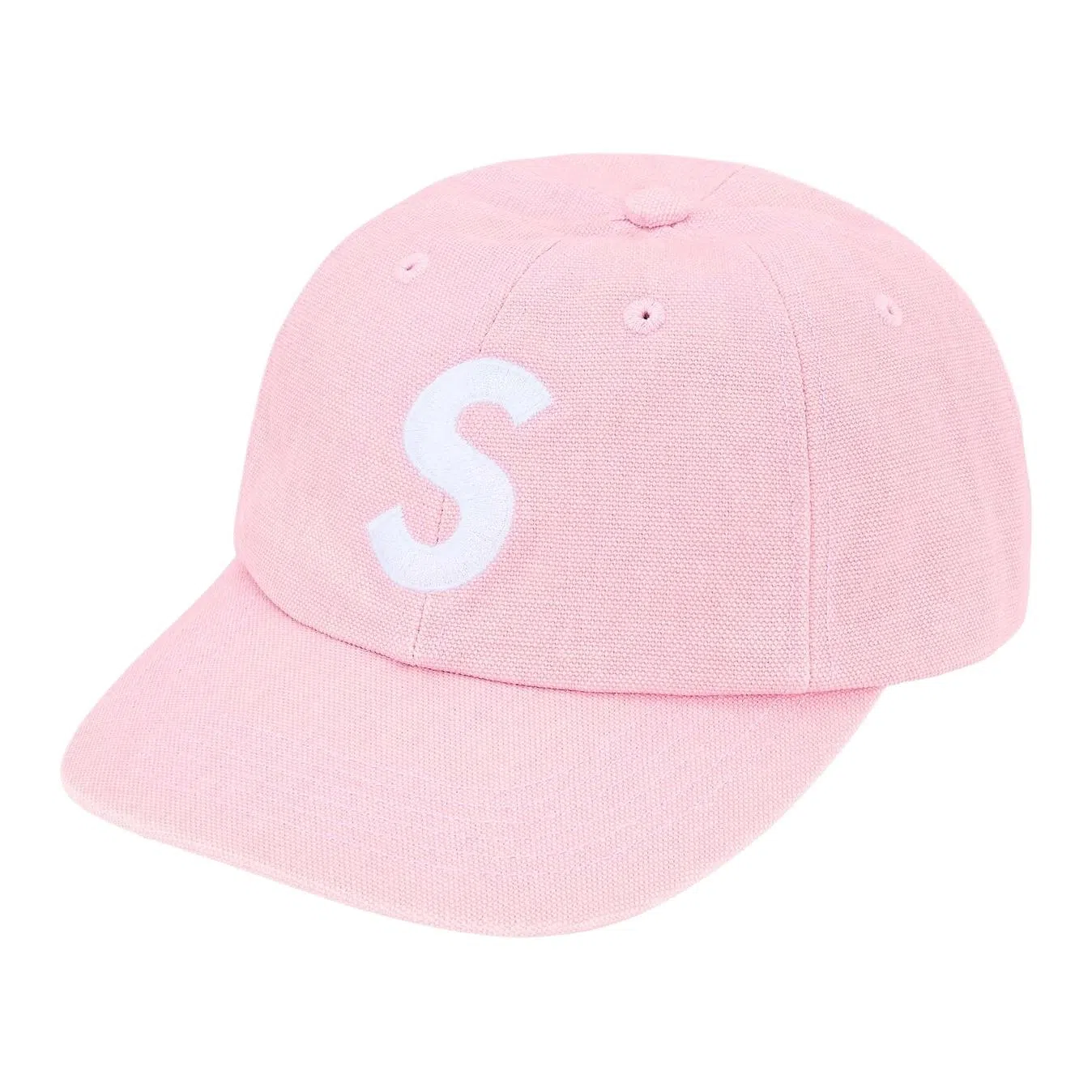 Supreme FW25 Week 6 Pigment Coated Canvas S Logo 6-Panel