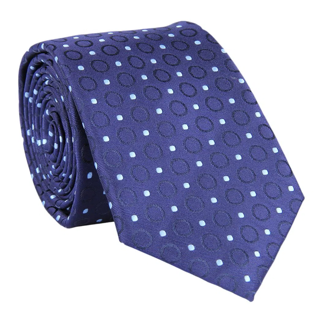 红豆 品牌礼盒款手打款求职面试结婚演讲正装休闲商务 聚酯纤维 领带 男款